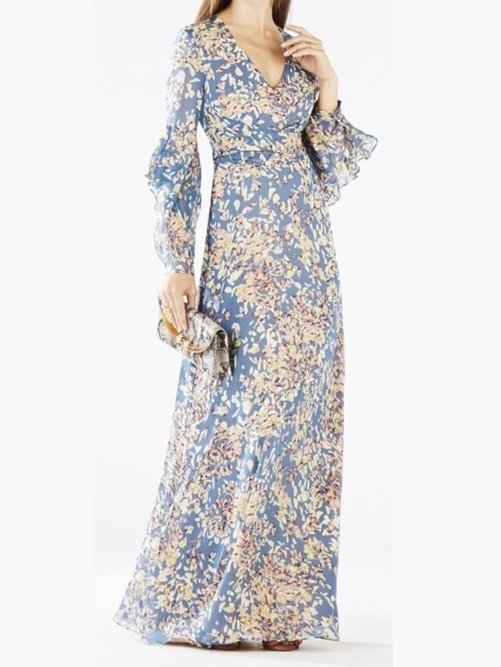 Bcbgmaxazria Beverle dress in Blue Graphite